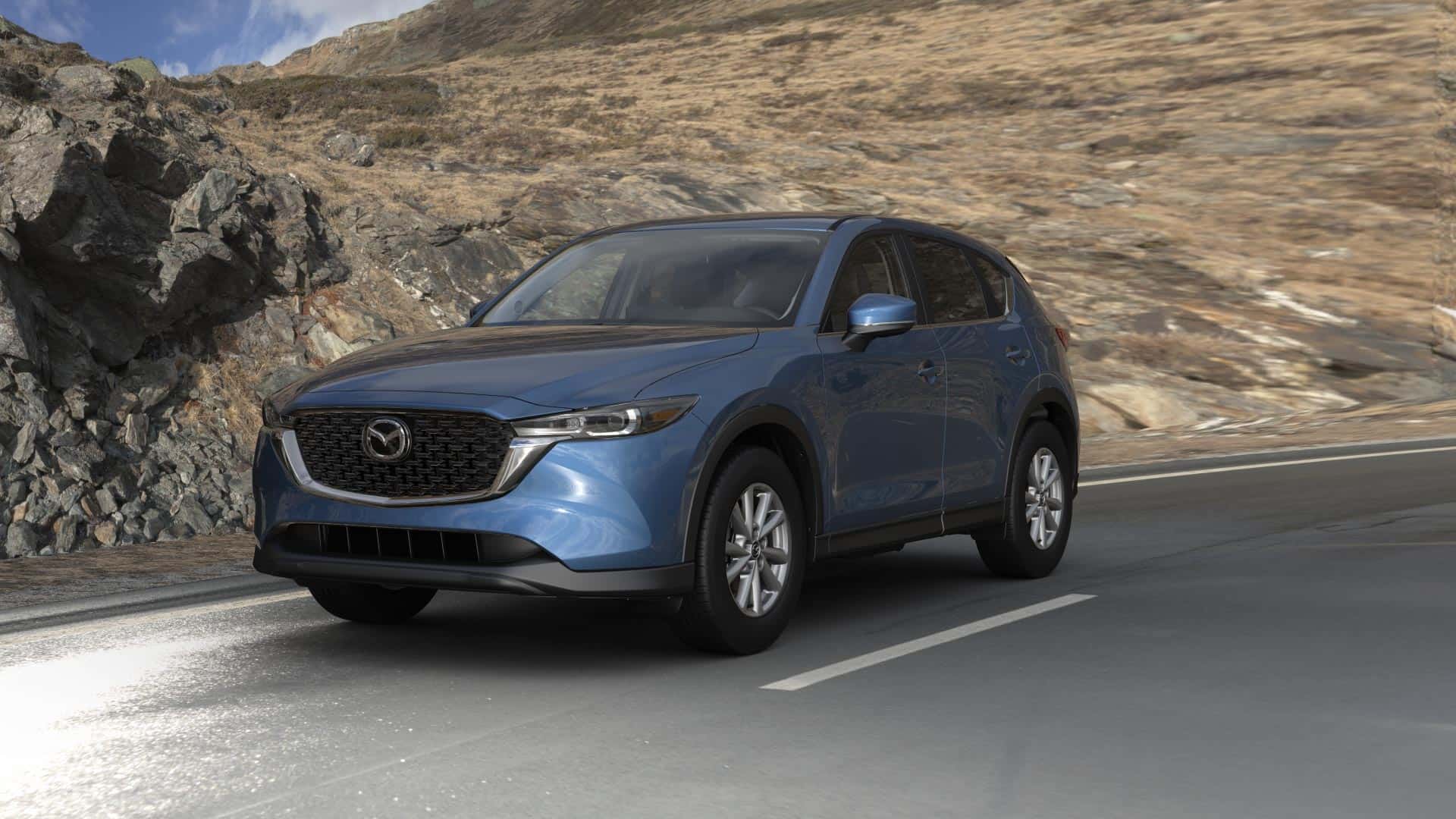2023 Mazda CX-5 2.5 S Select Eternal Blue Mica | DELLA Mazda in Queensbury NY