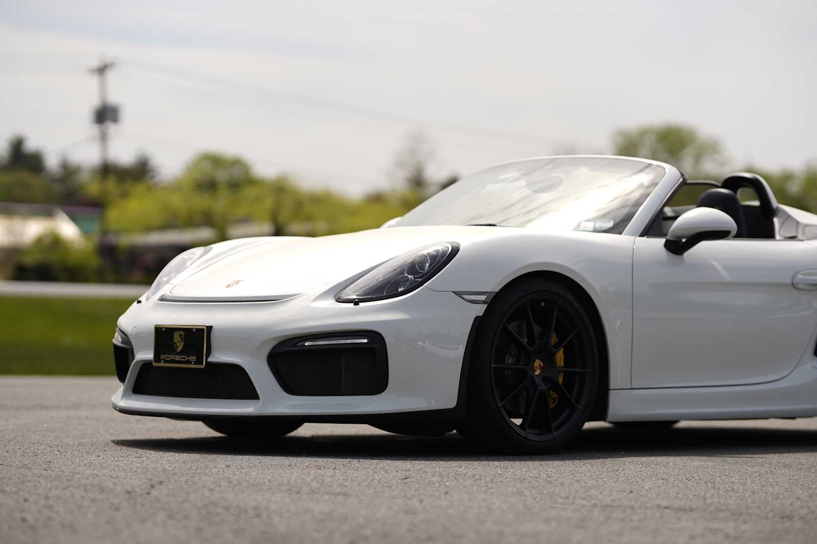 2016 Porsche Boxster Spyder