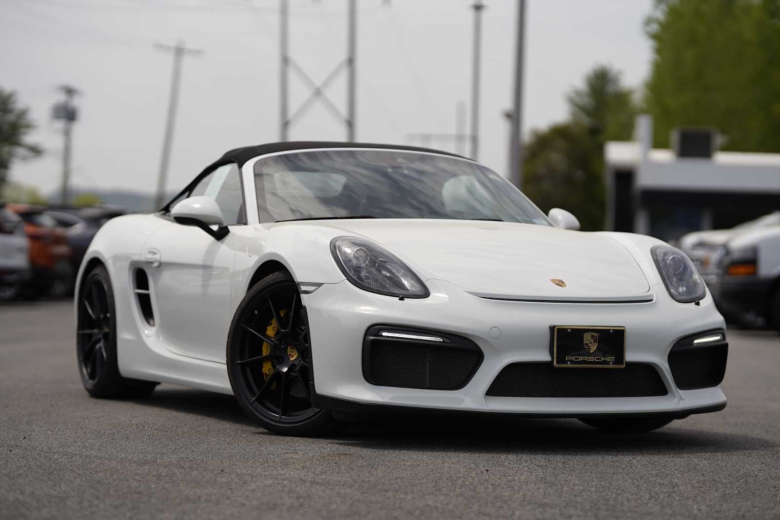2016 Porsche Boxster Spyder