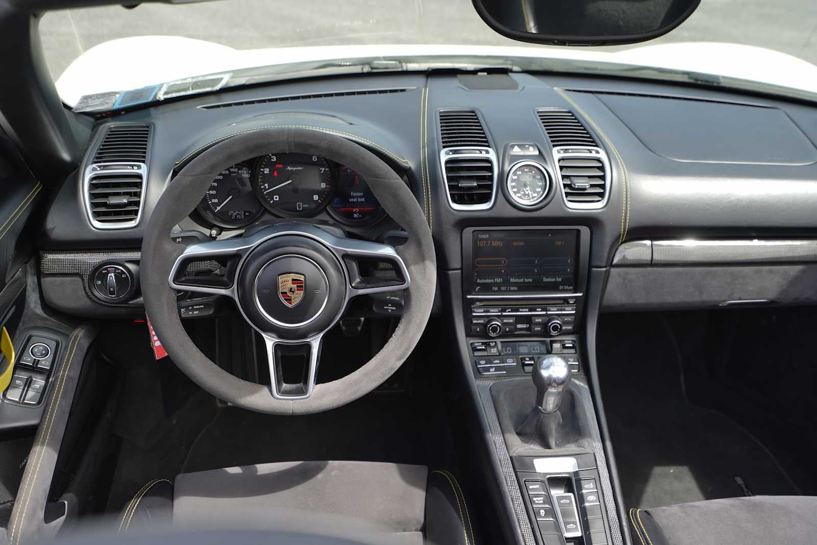 2016 Porsche Boxster Spyder