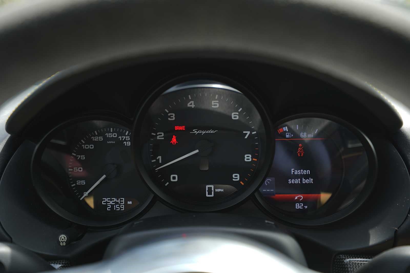 2016 Porsche Boxster Spyder