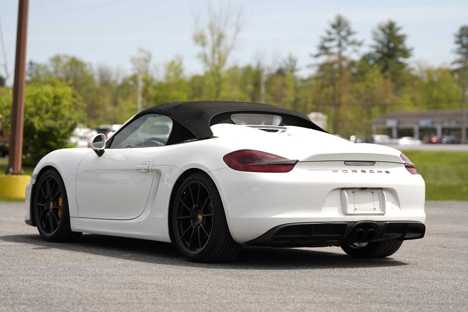 2016 Porsche Boxster Spyder