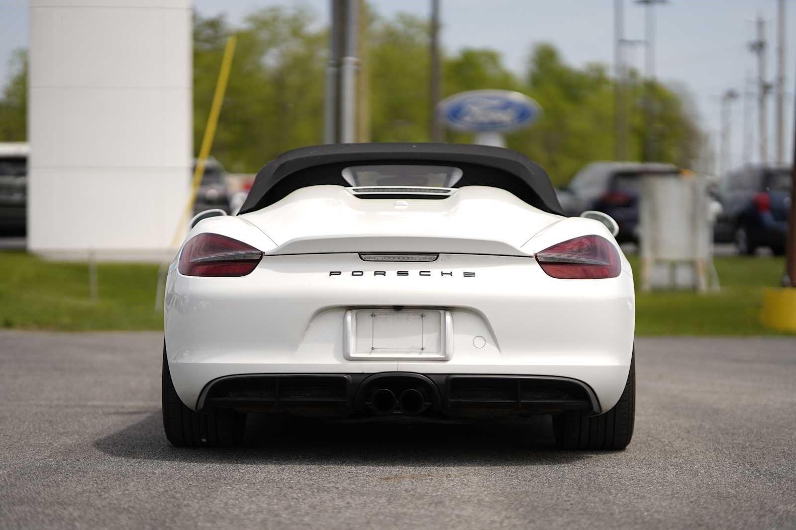 2016 Porsche Boxster Spyder