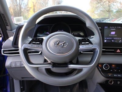 2022 Hyundai Elantra Hybrid Blue