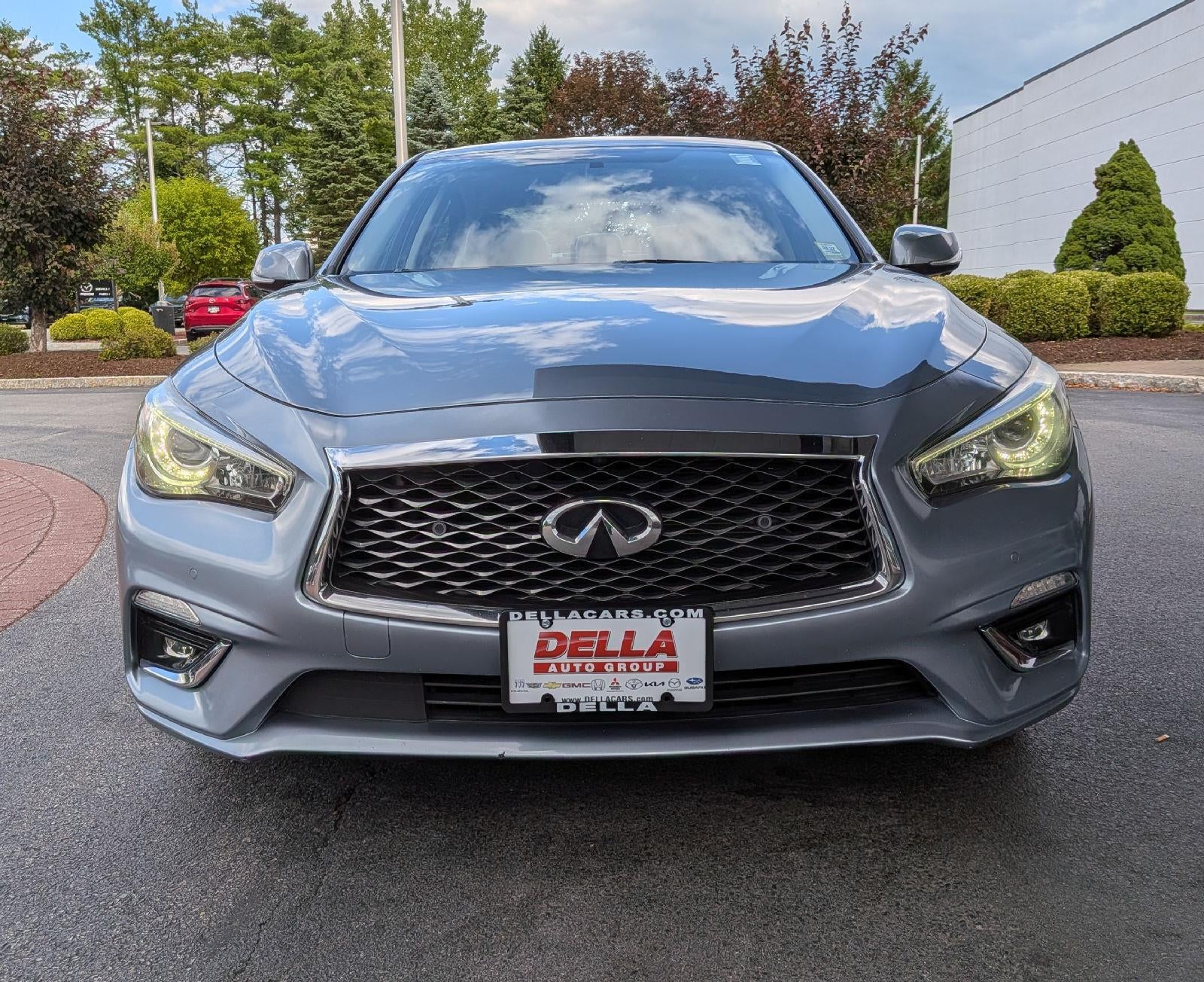 Used 2018 INFINITI Q50 LUXE with VIN JN1EV7AR2JM436004 for sale in Queensbury, NY