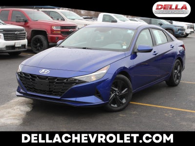 2022 Hyundai Elantra Hybrid Blue