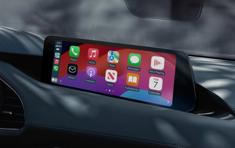 2025 Mazda 3 Sedan -Apple CarPlay Integration Feature | DELLA Mazda in Queensbury NY