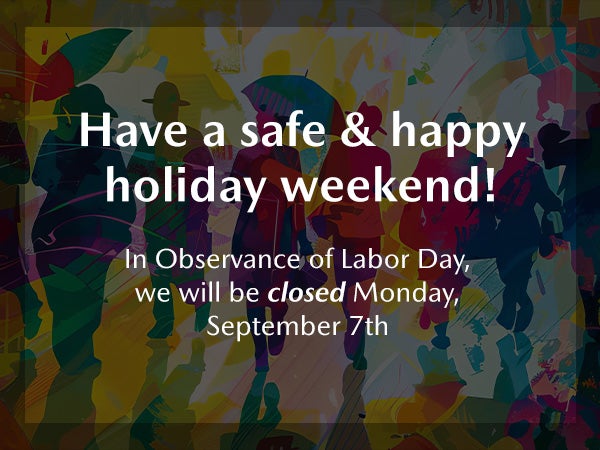 Closed Labor Day