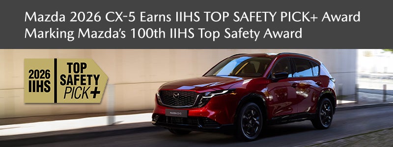 The 2026 Mazda CX-5 Just Gave Mazda Its 100th IIHS Safety Award