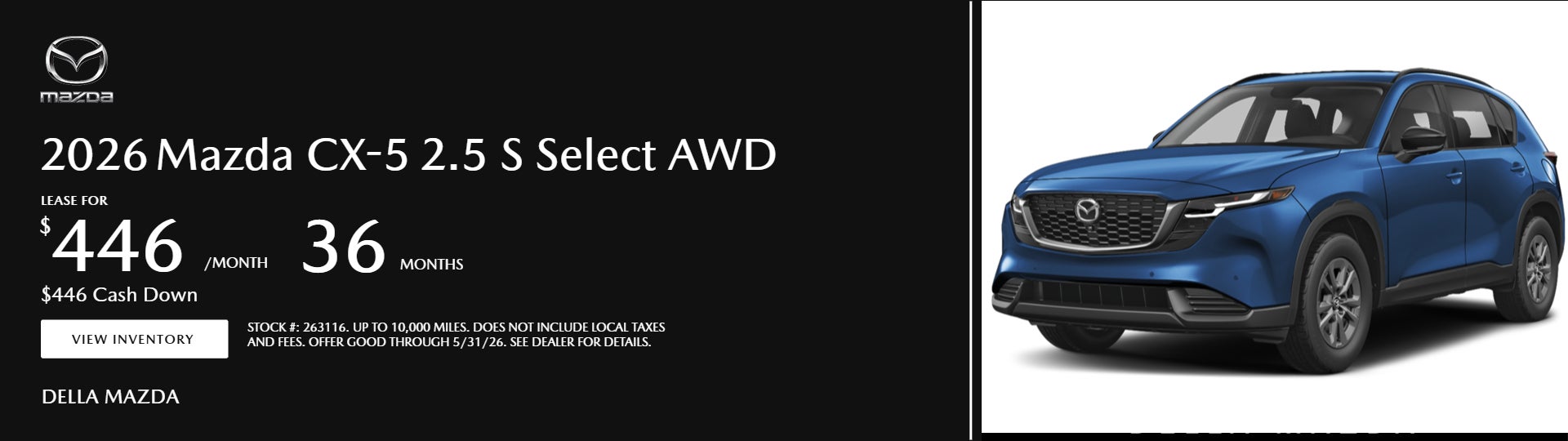2026 Mazda CX-5 2.5 S Select AWD